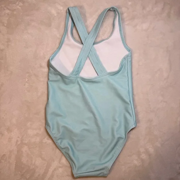 Disney Princess Ariel‎ Baby Swimsuit Blue One Piece 18–24M - Picture 2 of 3